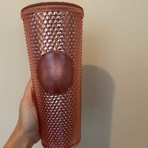 Starbucks Rose Gold Studded Cup